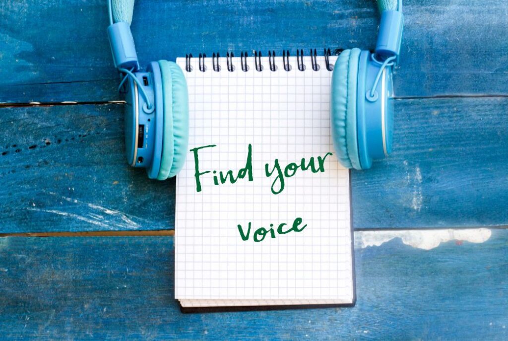 Creating space for every voice | SHE-Canada Business Directory Find your voice concept.